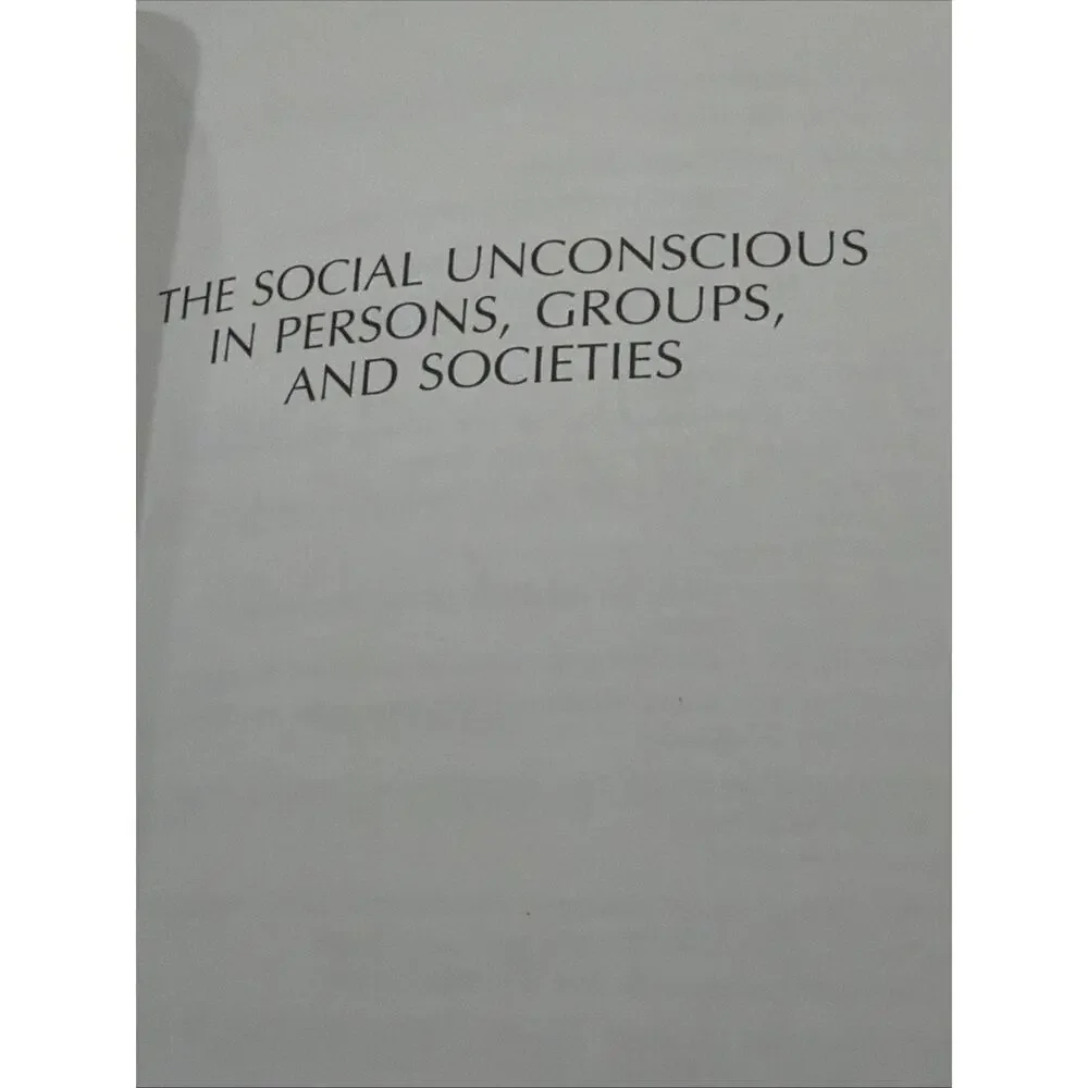 The Social Unconscious in Persons, Groups, and Societies: Volume 2: Mainly Found